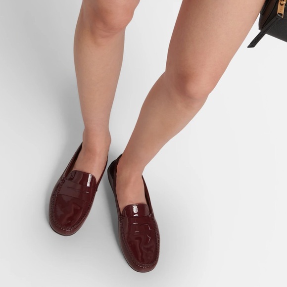 Tods Gommino Burgundy Driving Loafers made in Italy - Picture 10 of 10